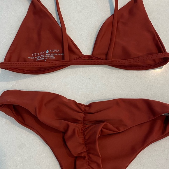 Stone Fox Swim sustainable eco friendly swimwear sold on Free People, worn once - Picture 4 of 7